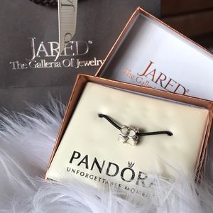 Authentic Pandora heart bracelet charms